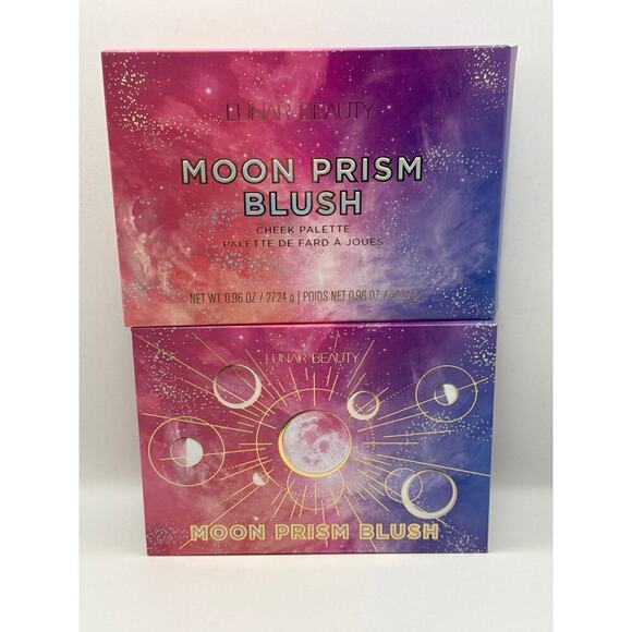 Lunar Beauty Moon Prism Blush Cheek Palette BNIB - Picture 3 of 8